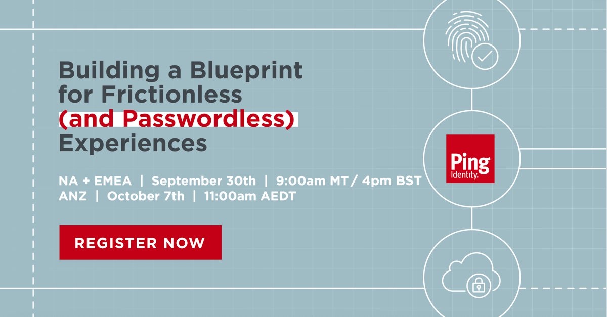 Building a Blueprint for Frictionless (and Password-free) Experiences